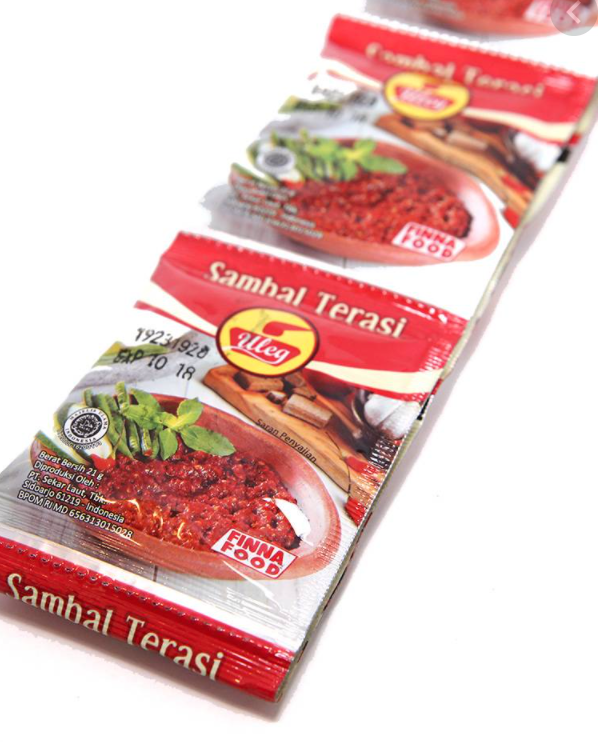 Sambal Terasi Uleg Sachet - isi 10